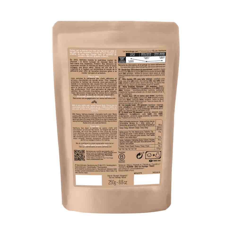 Blonde chocolade voor patisserie Dulcey 35%