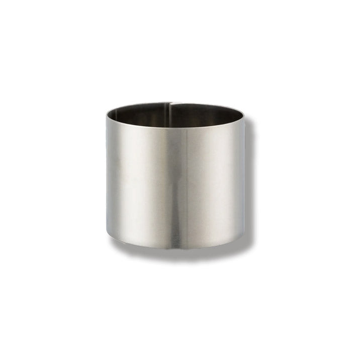 Inox bakcirkel (6 stuks)