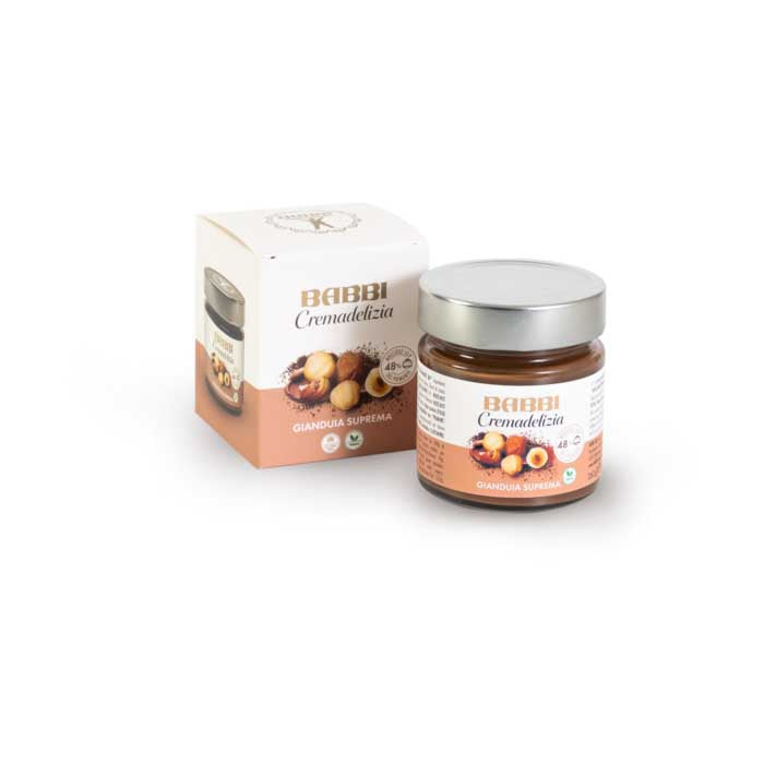 Chocolade hazelnootpasta 48% IGP hazelnoot