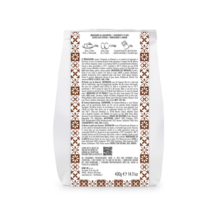 Glutenvrije browniemix