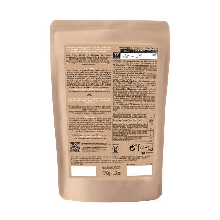 Witte chocolade voor patisserie Ivoire 35%