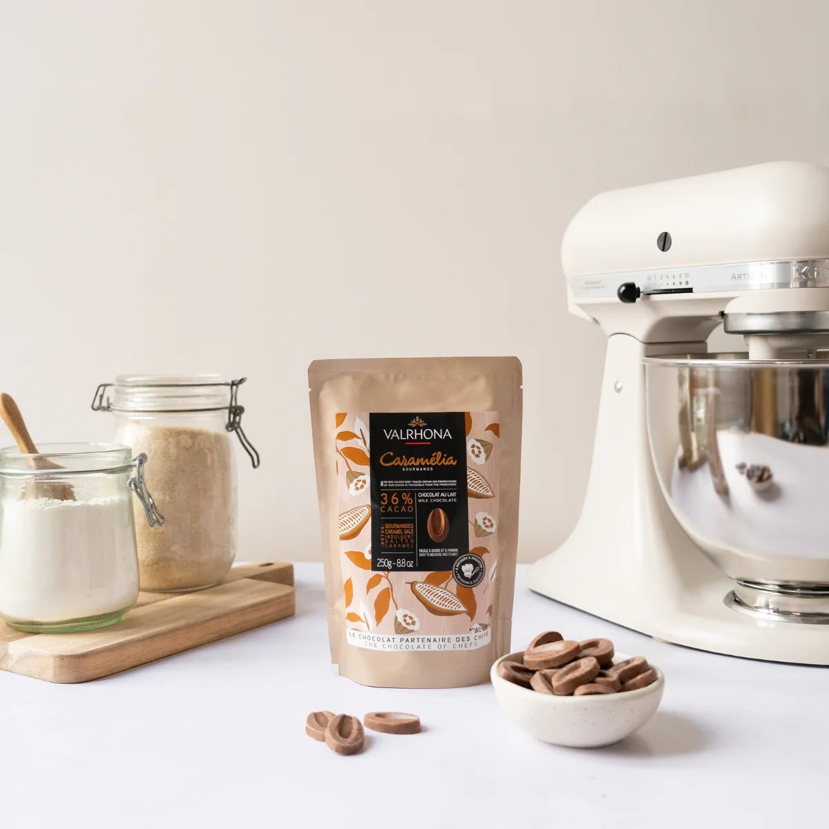 Melkchocolade voor patisserie Caramélia 36%