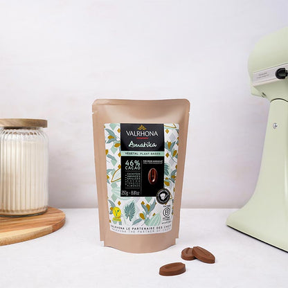 Vegan chocoladecouverture Amatika 46%
