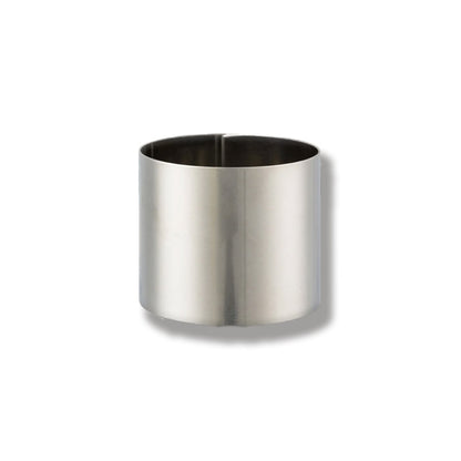 Inox bakcirkel (6 stuks)