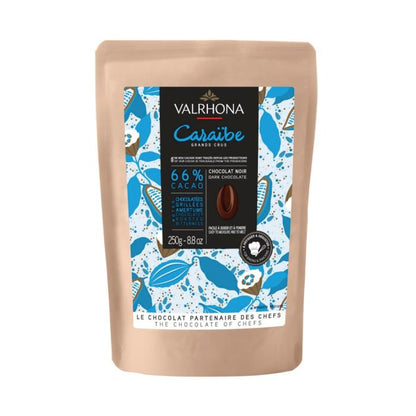 Pure chocolade voor patisserie Caraïbe 66%