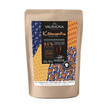 Pure chocolade voor patisserie Komuntu 80% (Tijdelijk aanbod)