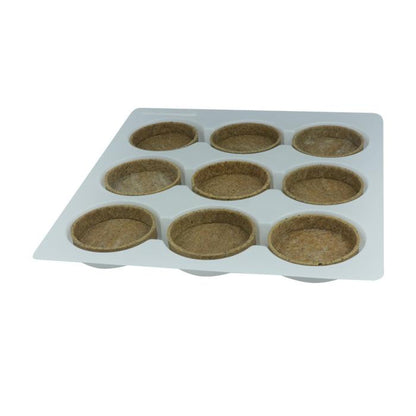 Tartelette bodems van boekweit Ø7,6 cm (45 stuks)
