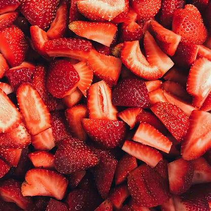 Aardbei topping