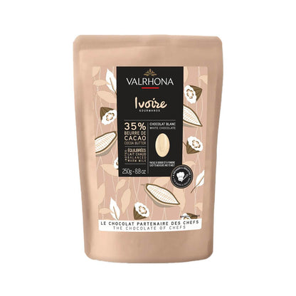 Witte chocolade voor patisserie Ivoire 35%
